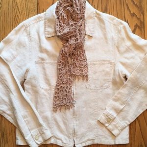 Linen Zippered Jacket